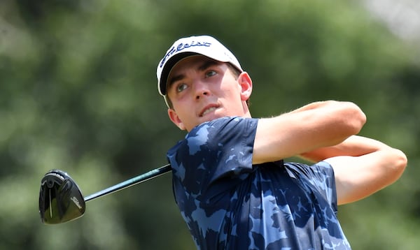 Georgia Tech’s Ross Steelman was medalist at the 120th Western Amateur. (Hyosub Shin / Hyosub.Shin@ajc.com)