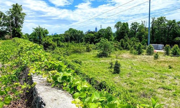 The undeveloped Atlanta Beltline property at 425 Chappell Road.