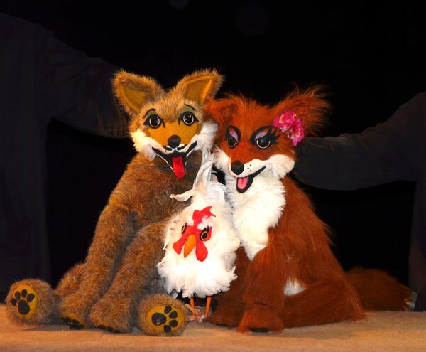 "Brother Coyote and Sister Fox" is based on a Mexican folk tale. Photo: Courtesy of Thistle Theatre Company