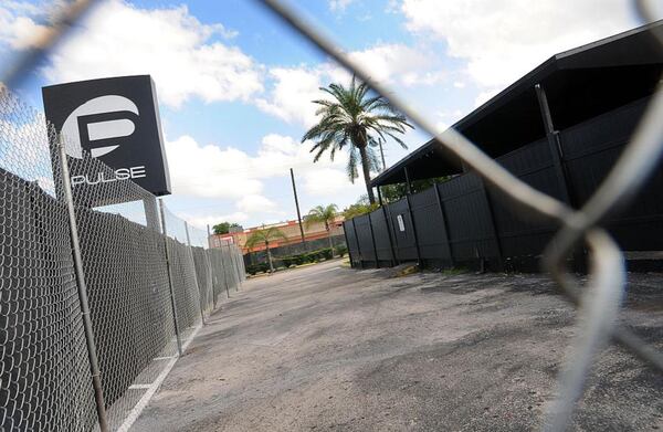 A view of the Pulse nightclub main entrance on June 21, 2016 in Orlando, Florida. The wido of the shooter, Noor Salman has been found not guilty of helping plan the attack.  