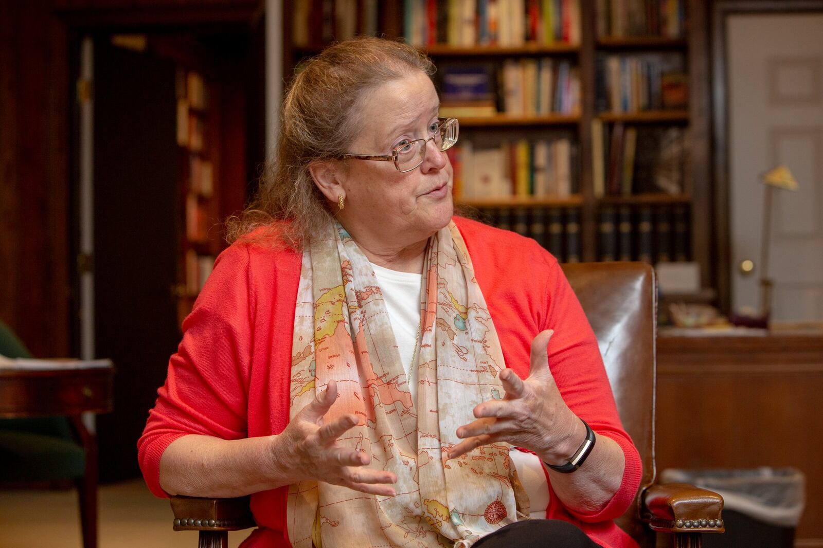 Sue VerHoef is the Atlanta History Center’s director of oral history and genealogy, and oversees the Veterans History Project. (Photo by Phil Skinner)