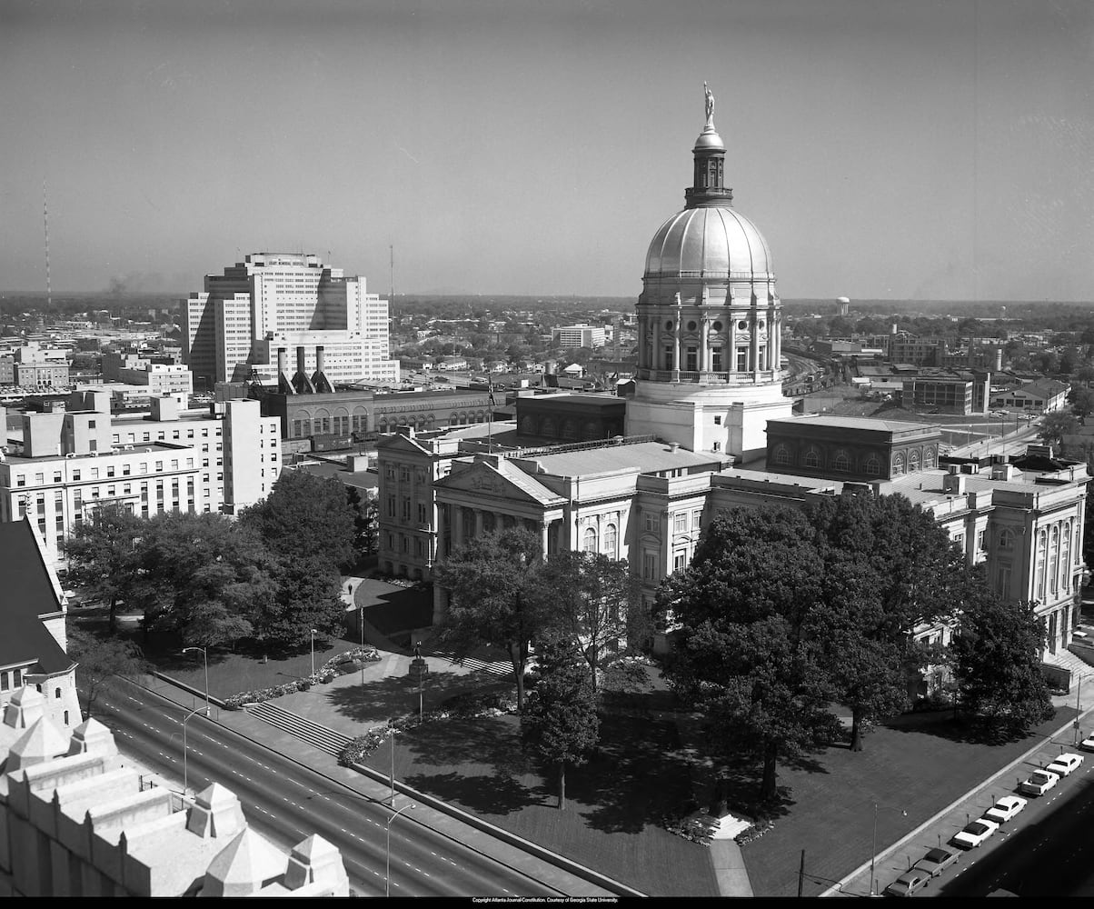 The Georgia Capitol through the years