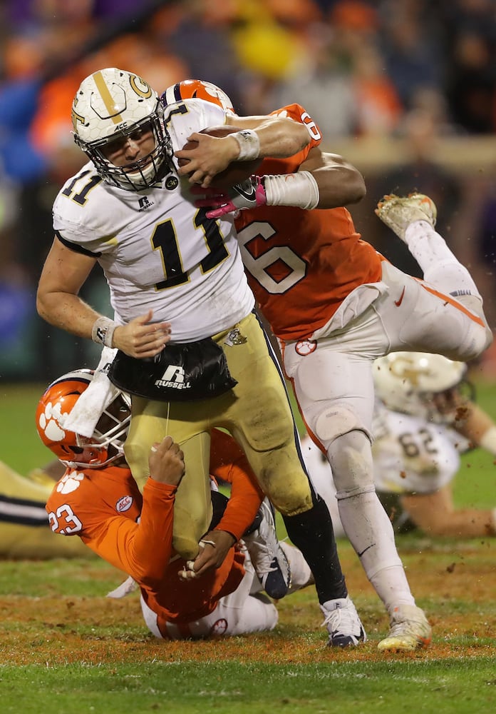 Photos: Georgia Tech falls to Clemson in the rain