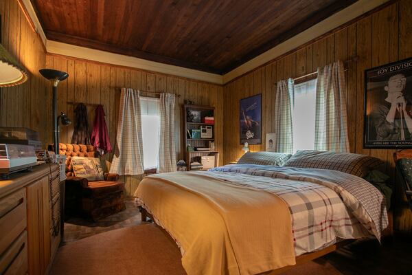 Arrived created a replica of "Stranger Things" character Jonathan's bedroom on site of the actual home in Fayetteville used as the Byers home for three seasons. The home is now available for rental via Airbnb. ARRIVED