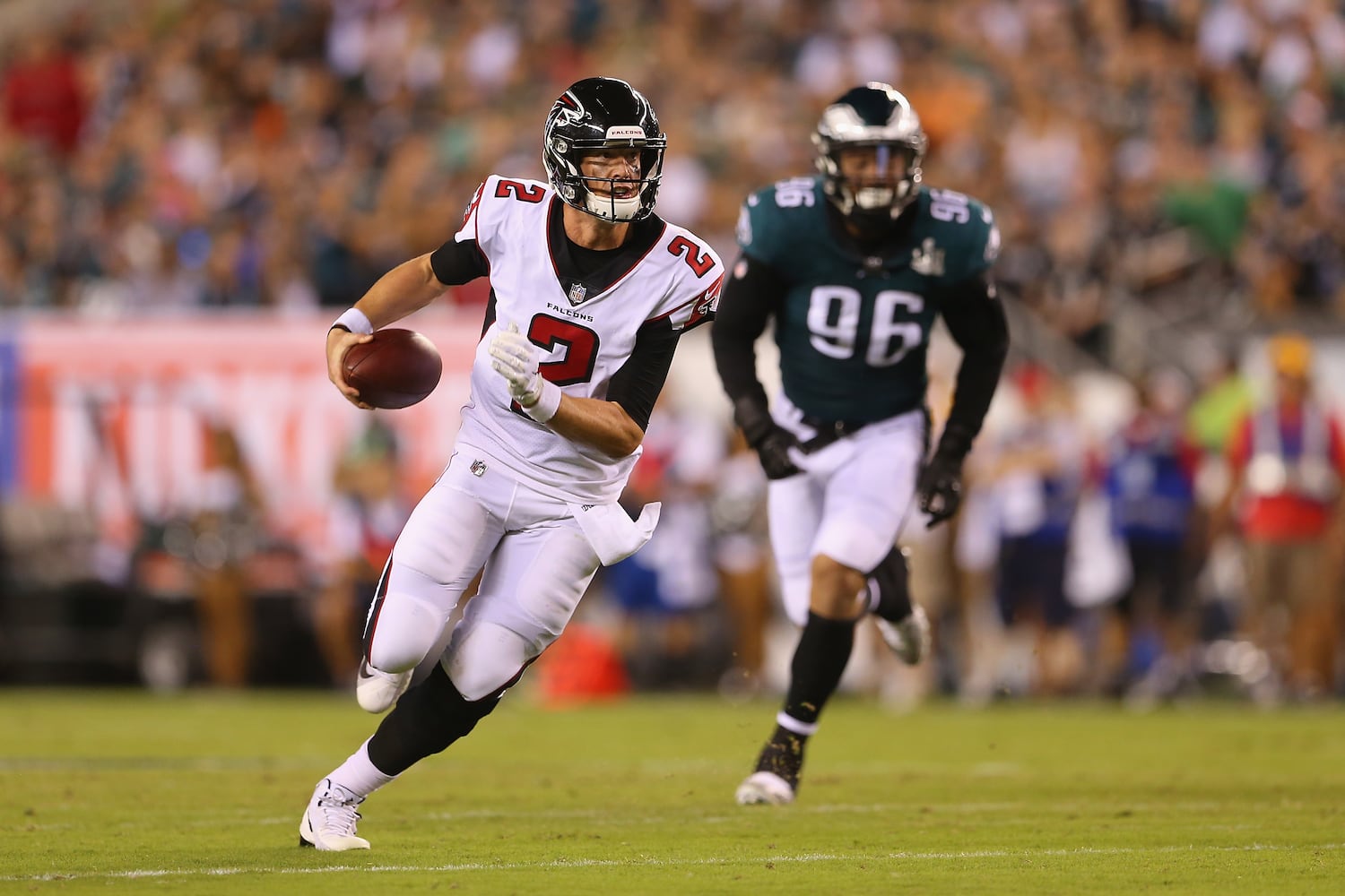 Photos: Falcons open season against Eagles