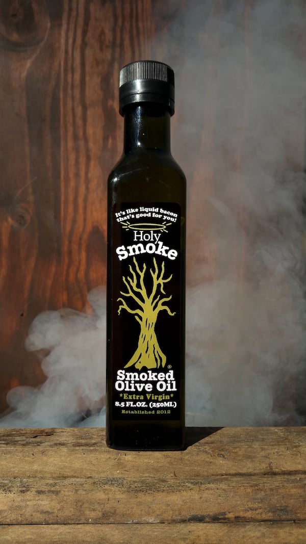 Holy Smoke Smoked Olive Oil from Charleston