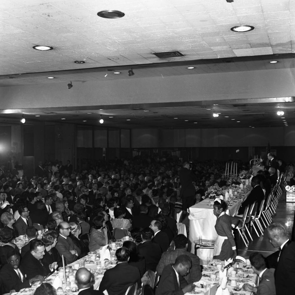 Martin Luther King Jr.'s Nobel Prize dinner, 1965