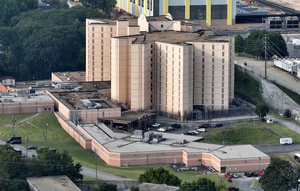 The Fulton County jail in 2023.