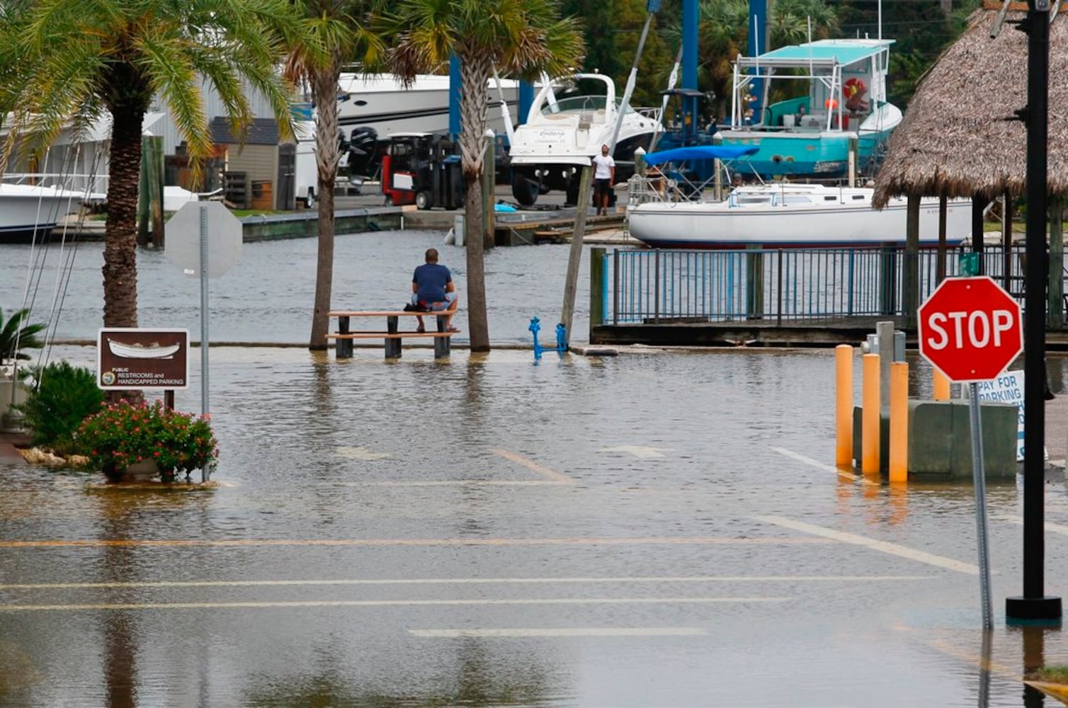 Photos: Florida Panhandle battens down for Hurricane Michael