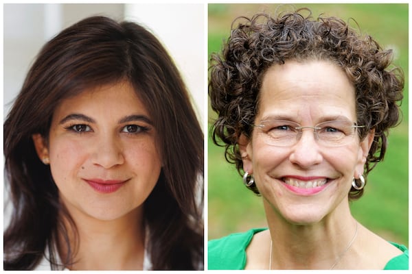 State Reps. Saira Draper, left, and Becky Evans, were drawn into the same district during last year's redistricting process. They face each other in Tuesday's primary in the only race that features two incumbents. Submitted photos.