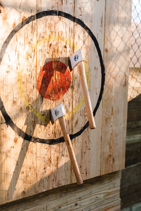 Take a 45-minute lesson then practice your axe-throwing skills at Barnsley Resort.
Contributed by Hannah Lozano / Diamond PR