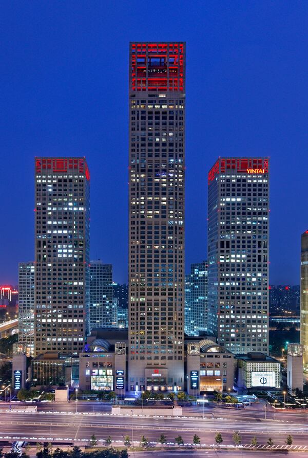 Yintai Centre, Beijing PR China.  Shot 5/2010 for John Portman and Associates USA.