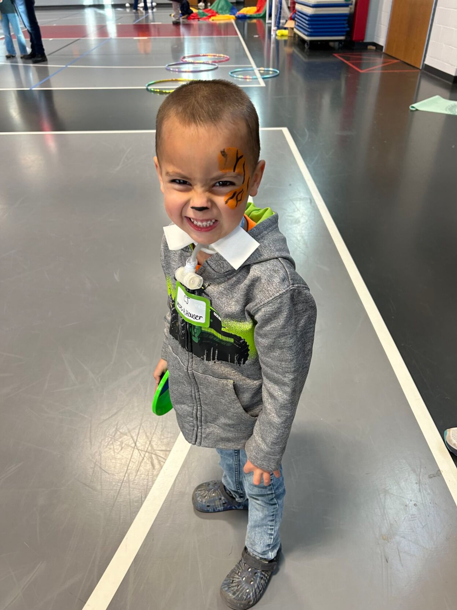 Morgan County Primary School student Christian Jones attends the Special Needs Fall Festival at Morgan County High School on Oct. 25. (Courtesy of Emily Whitten)