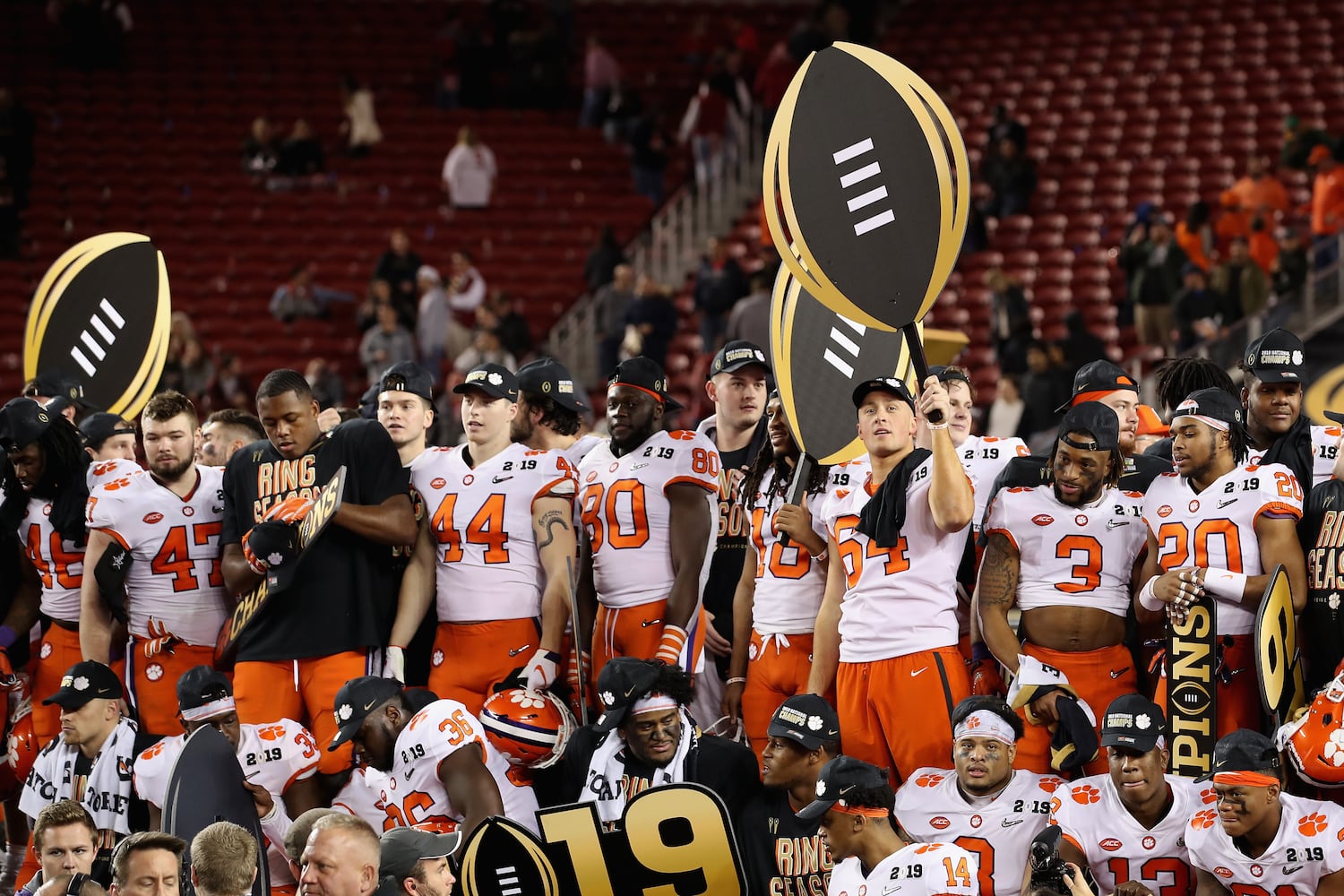 Photos: Clemson rolls past Bama in national title game