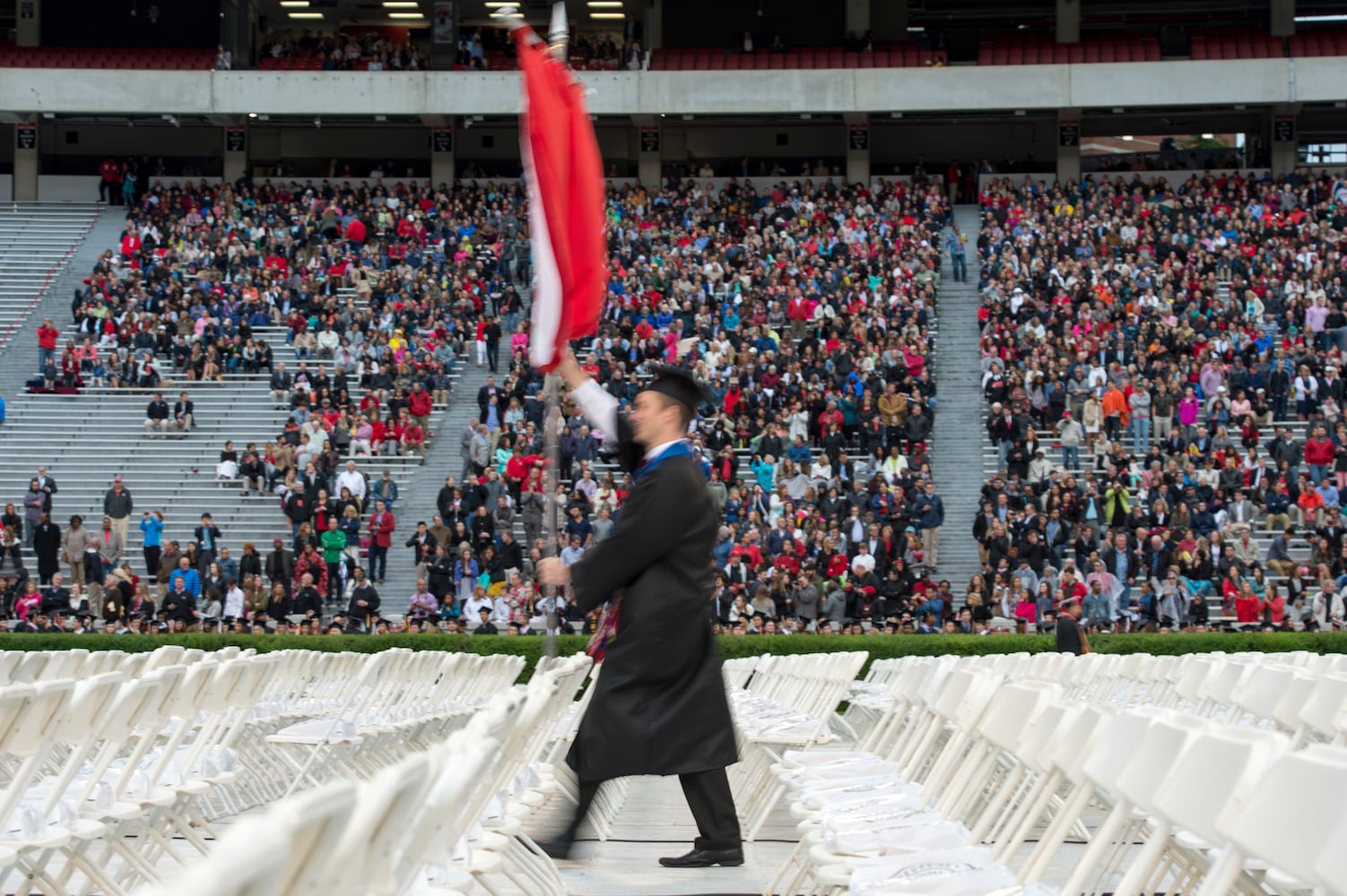 UGA graduation ceremony