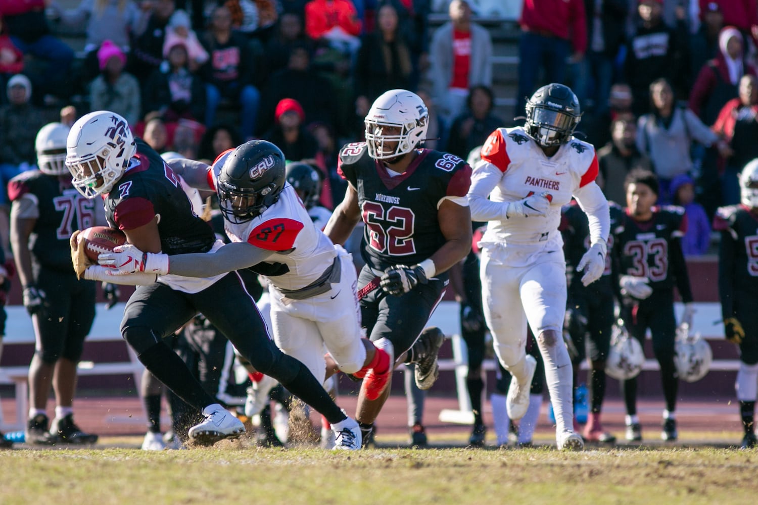 Photos: Neighborhood rivals Morehouse, Clark Atlanta square off