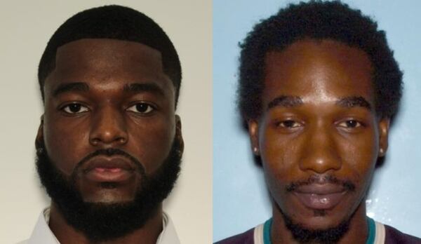 Tavares Norah (left) and Prince Robertson pleaded guilty in the death of a Gwinnett County store clerk. 