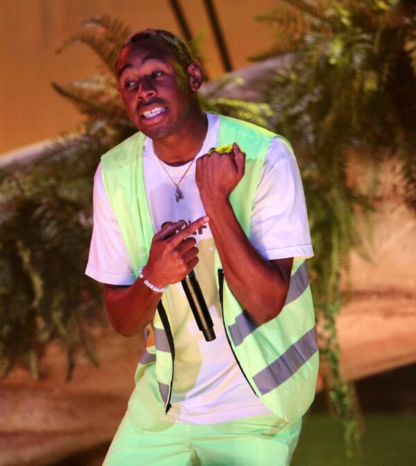 Tyler Gregory Okonma Rapper Tyler the Creator entertained his fans Saturday night, February 10, 2018, at the Infinite Energy Arena.Robb Cohen Photography & Video /RobbsPhotos.com