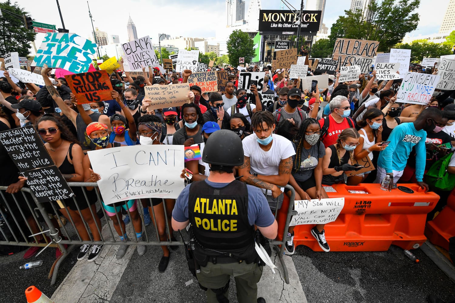 PHOTOS: Protesters gather across metro Atlanta