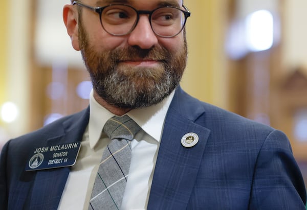 State Sen. Josh McLaurin, D-Sandy Springs, attended a Denver conference on psychedelic therapy. (Natrice Miller/The Atlanta Journal-Constitution)