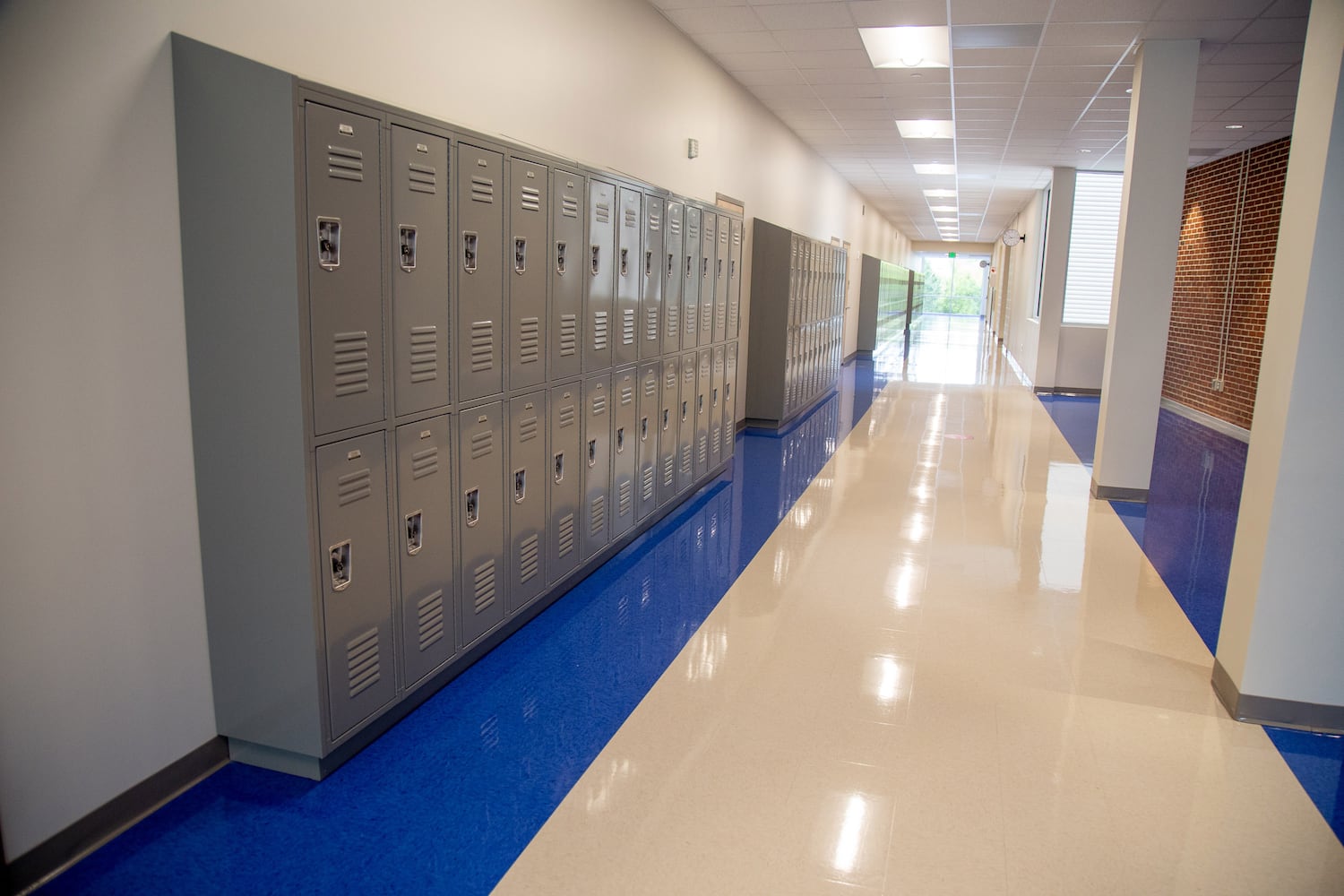 Media tour of  David T. Howard Middle School.