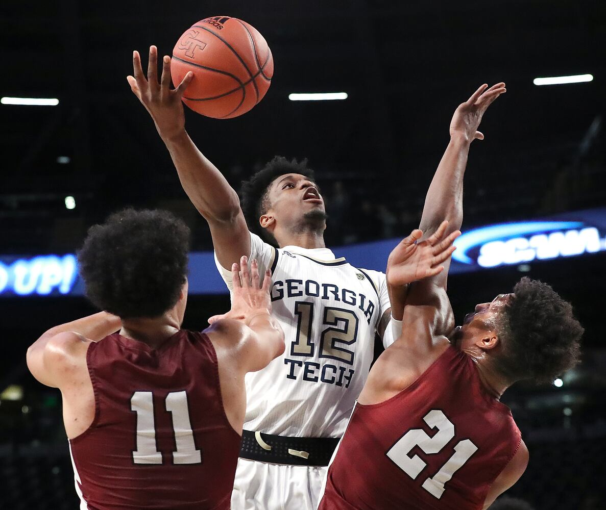 Photos: Georgia Tech meets Morehouse in basketball