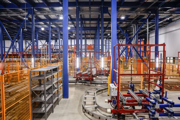 Views of NewCold cold storage facility in McDonough shown on Monday, June 10, 2024. The warehouse is the largest economic development project in Henry County history. (Natrice Miller/ AJC)