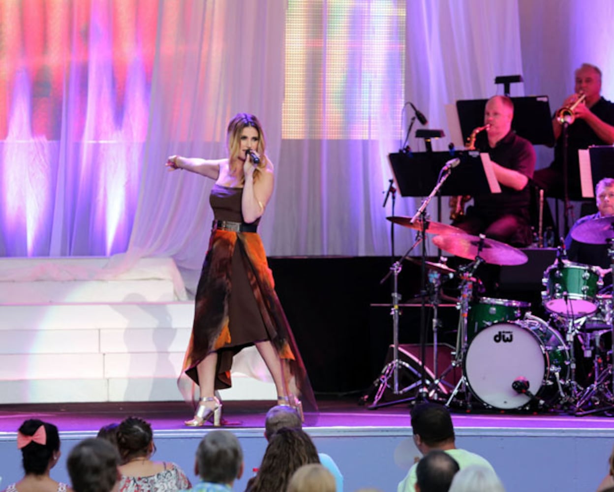 Idina Menzel performs at Chastain Park