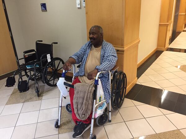 David James, a Medicaid patient who requires dialysis treatments, says he used LogistiCare for about three years when he lived in Rex, in Clayton County. Drivers were frequently late, he said, on one occasion leaving him waiting at a doctor’s office for more than six hours. James lives in East Point now. JOHNNY EDWARDS / JREDWARDS@AJC.COM