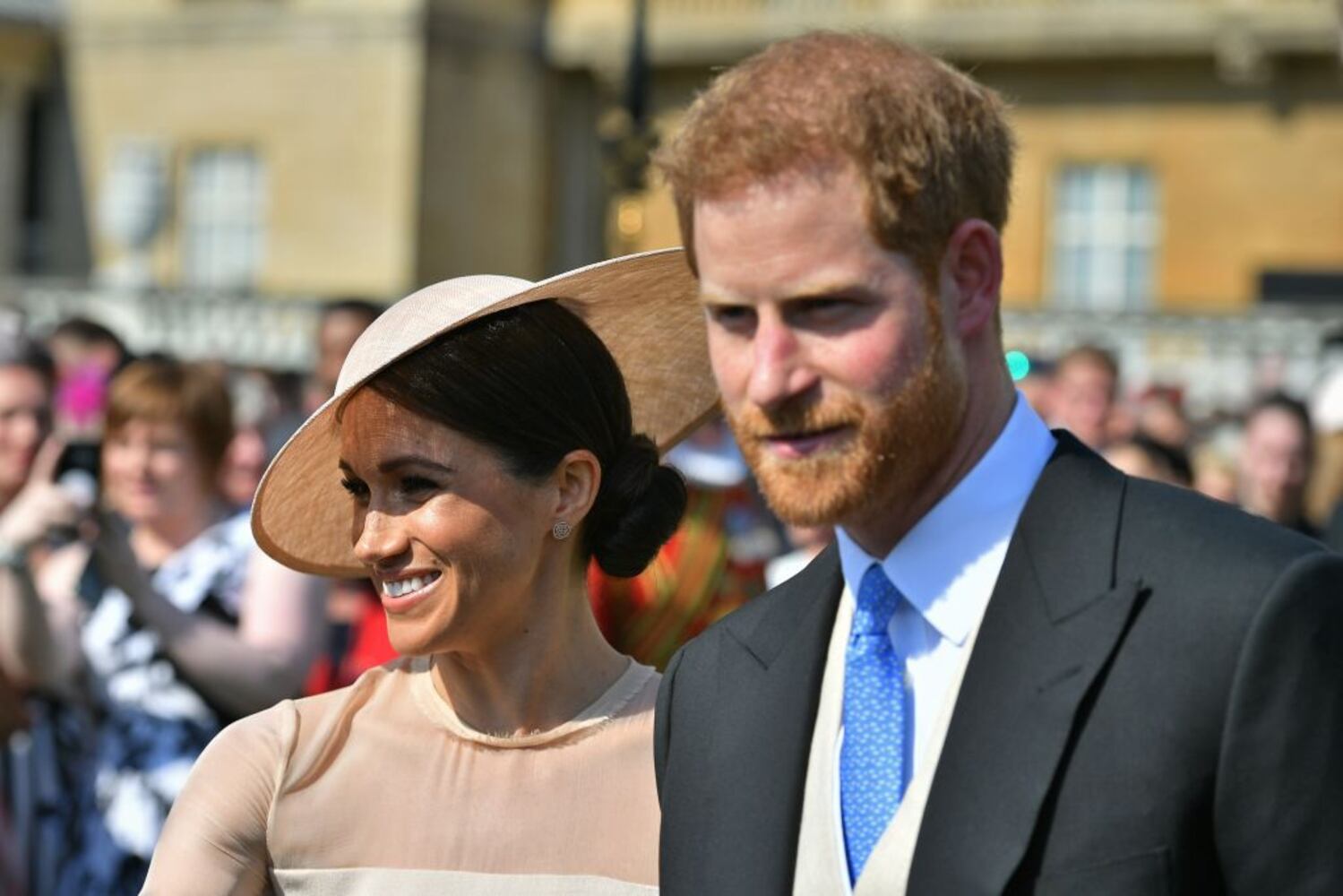 PHOTOS: Newlyweds Prince Harry, Meghan Markle attend Prince Charles’ 70th birthday celebration