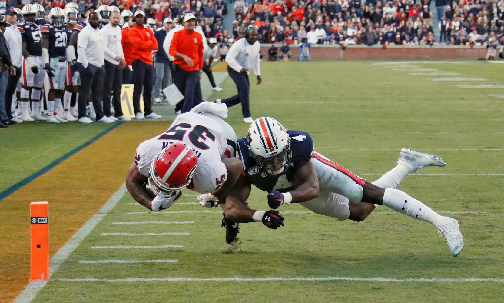 Photos: Bulldogs play Auburn in key SEC game