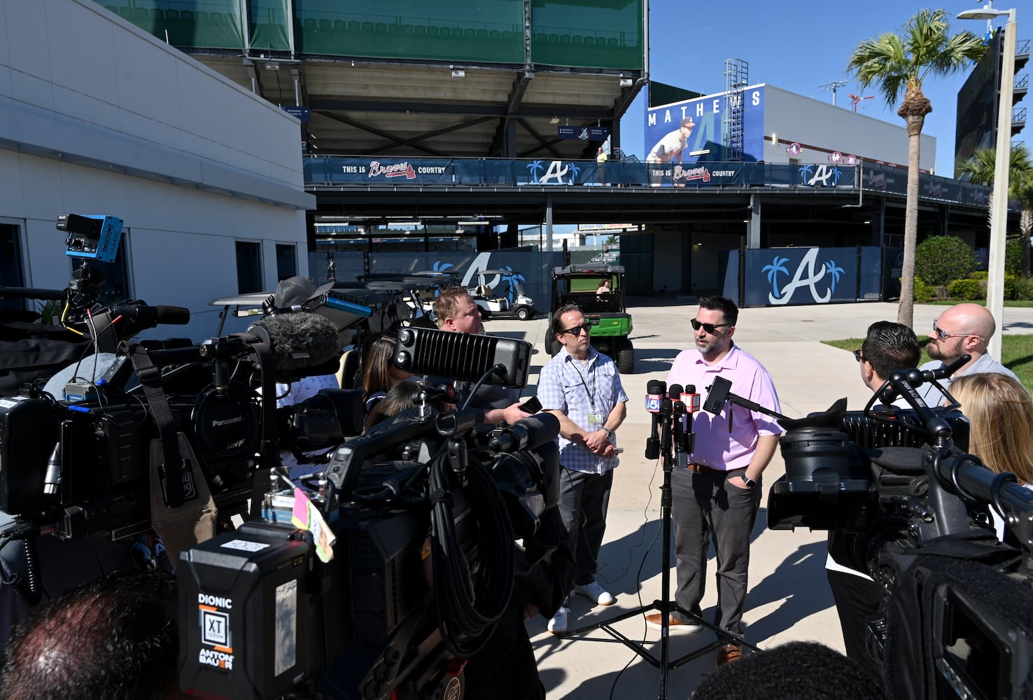 Braves spring training - Day 2