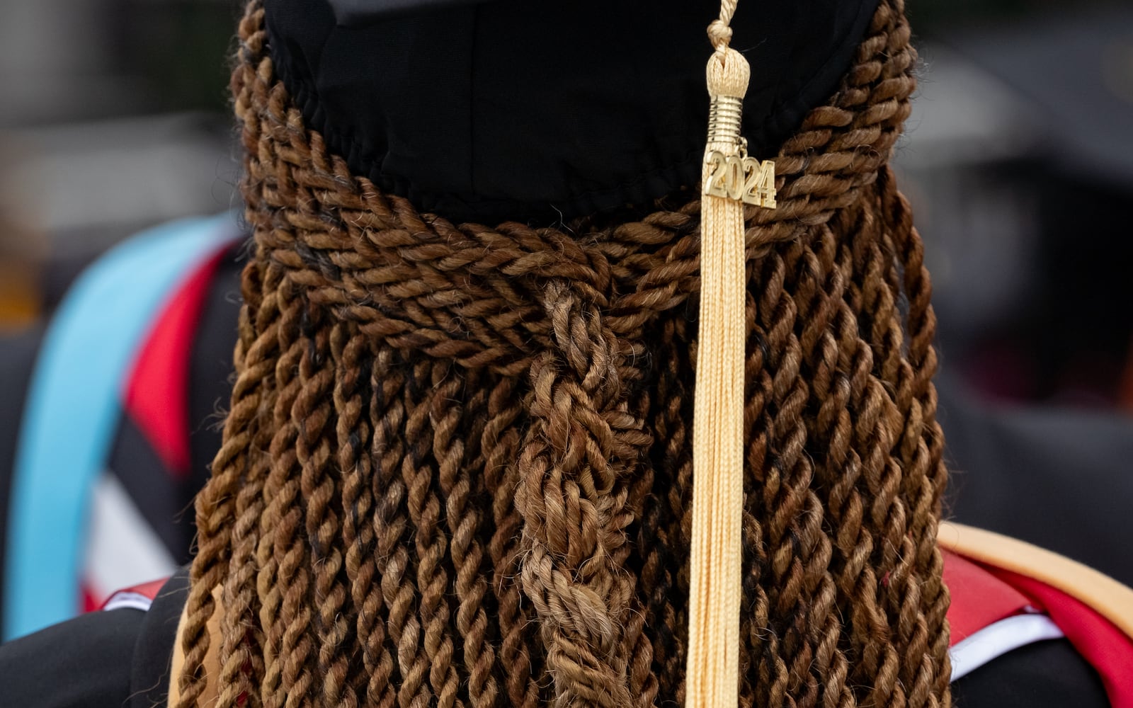 Graduates, faculty and family gather for the Clark Atlanta University 35th annual commencement convocation.