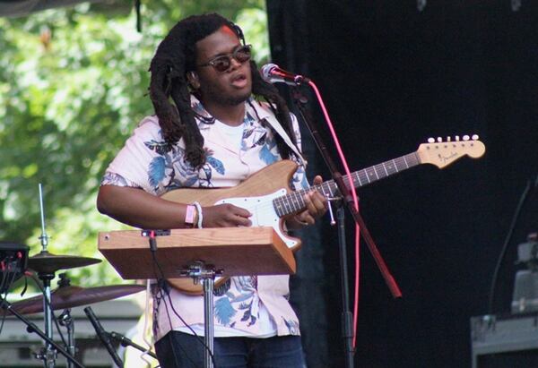 Yuno played an interesting set early in the day at Music Midtown on Sept. 15, 2018. Photo: Melissa Ruggieri/AJC