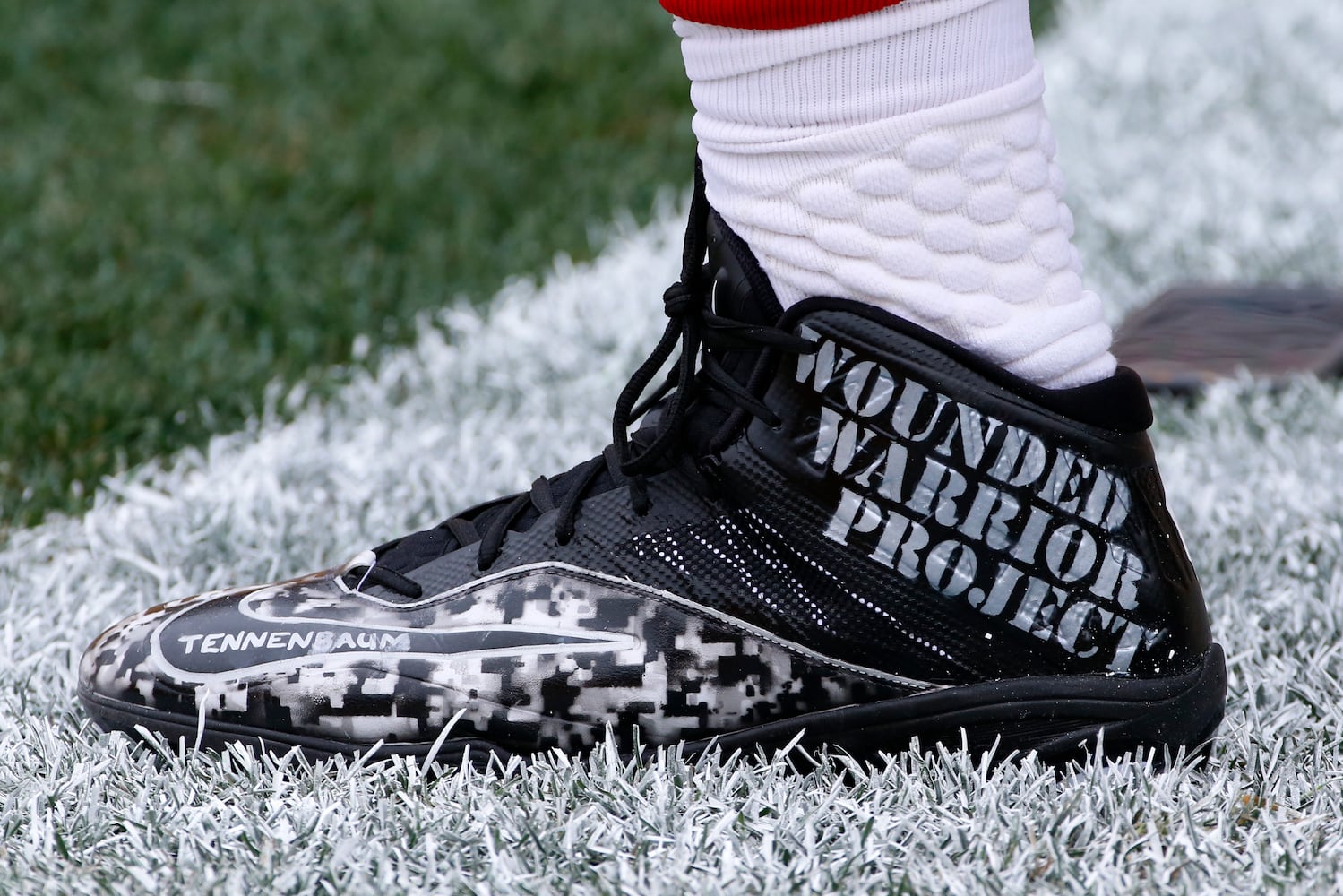 NFL players wear unique cleats