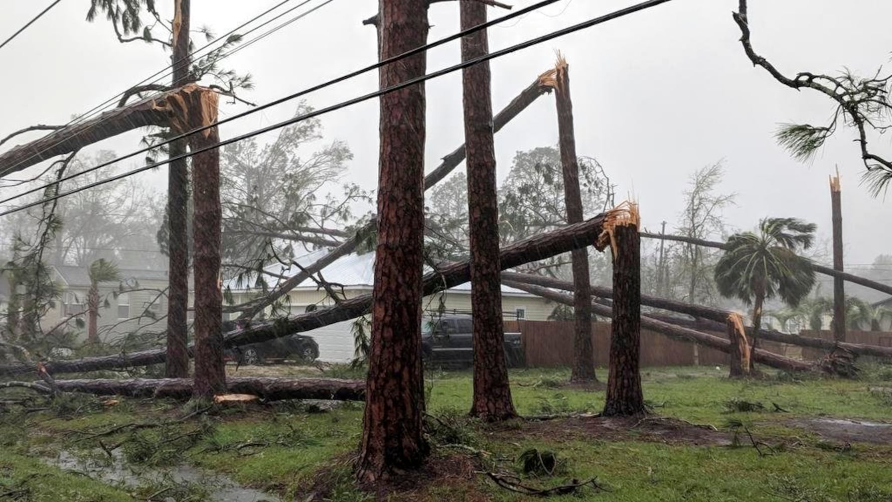 Photos: Hurricane Michael leaves behind path of destruction