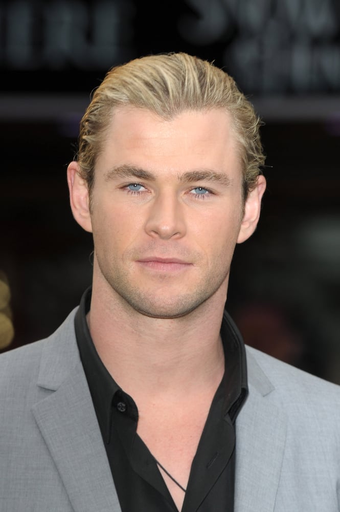 Chris Hemsworth - clean-shaven