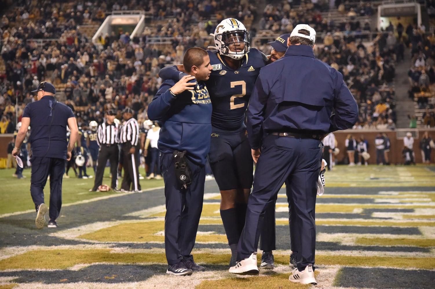 Photos: Jackets hold on, edge N.C. State