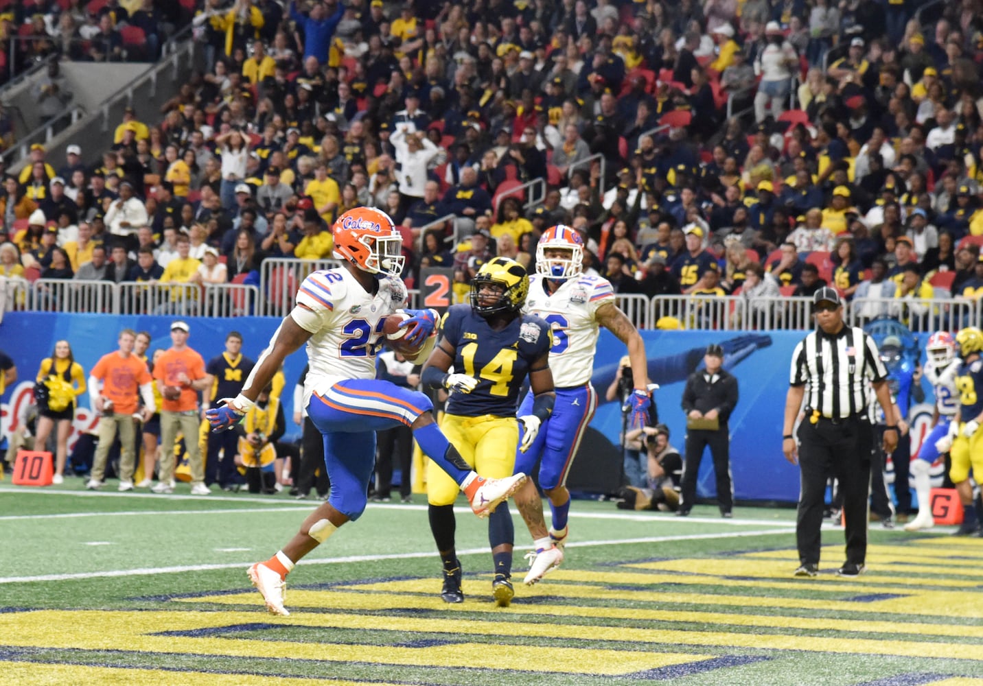 Photos: Florida beats Michigan in Chick-fil-A Peach Bowl