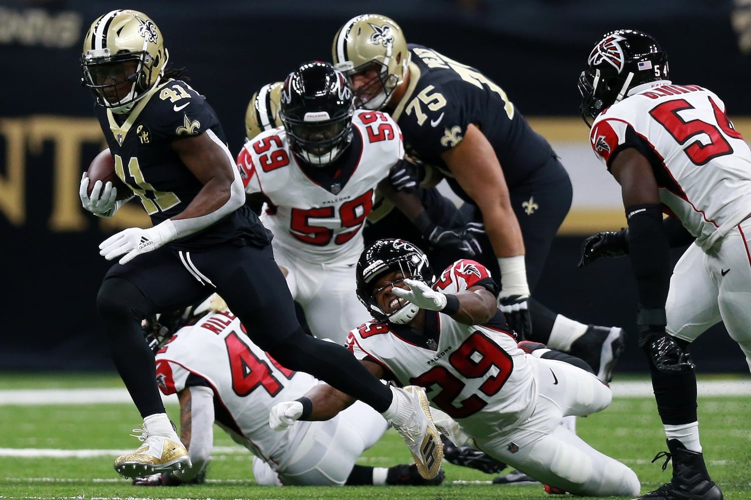 Photos: Falcons need a win in New Orleans