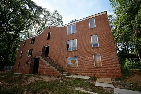 220 Sunset Ave., where Maynard Jackson, Jr. spent part of his childhood, on September 19, 2024. The Westside Future Fund is helping with the building's preservation.

(Miguel Martinez / AJC)