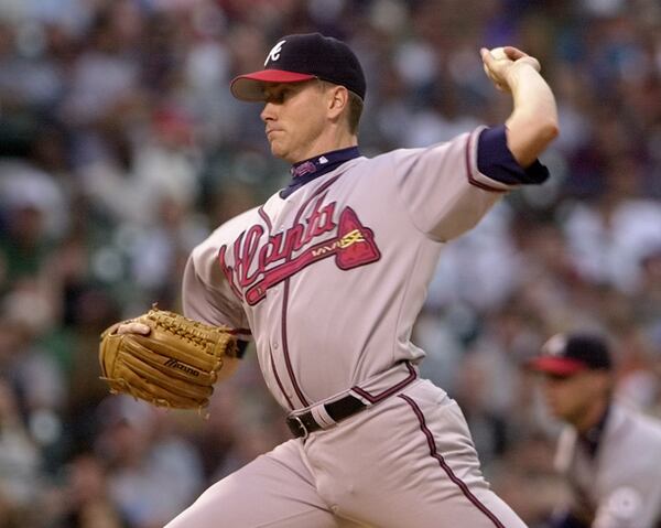 Iconic former Braves pitcher Tom Glavine, a 305-game winner and Hall of Famer, likes what he sees from a couple of developing pitchers in the current Atlanta rotation. (AP file photo)