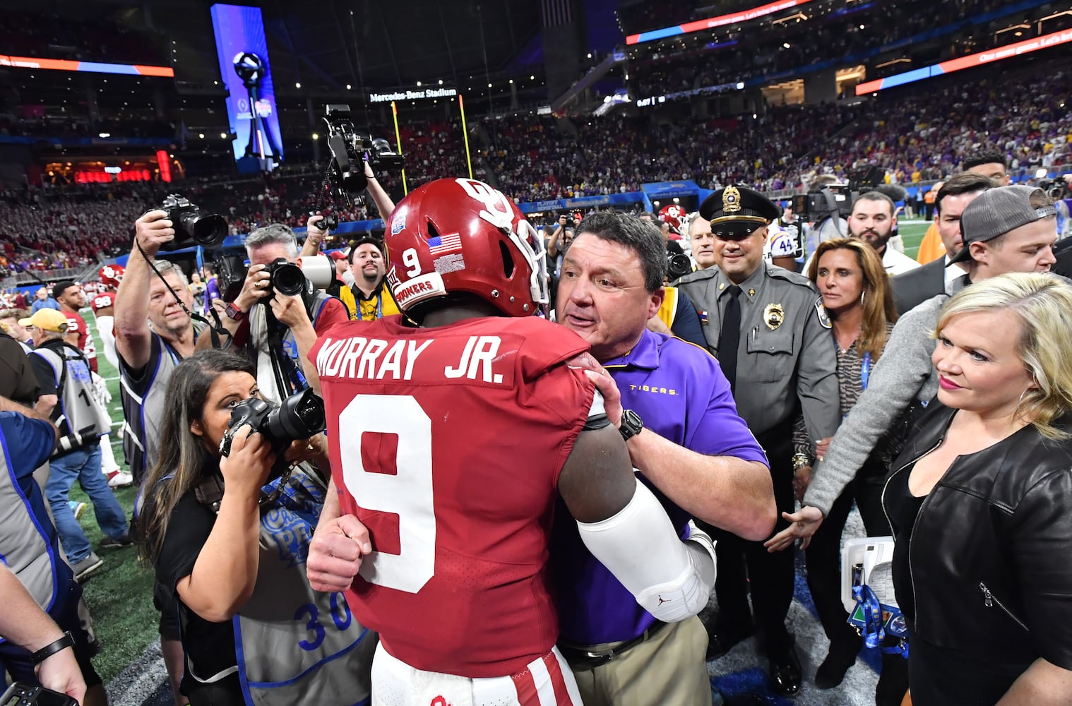 Photos: LSU crushes Oklahoma in Peach Bowl in Atlanta