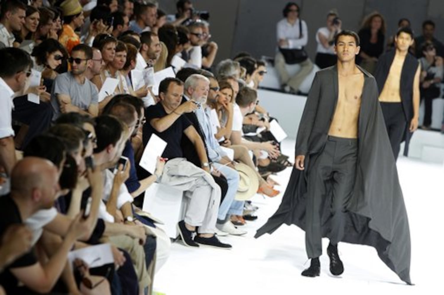 Men's Spring-Summer 2011 fashion show in Paris