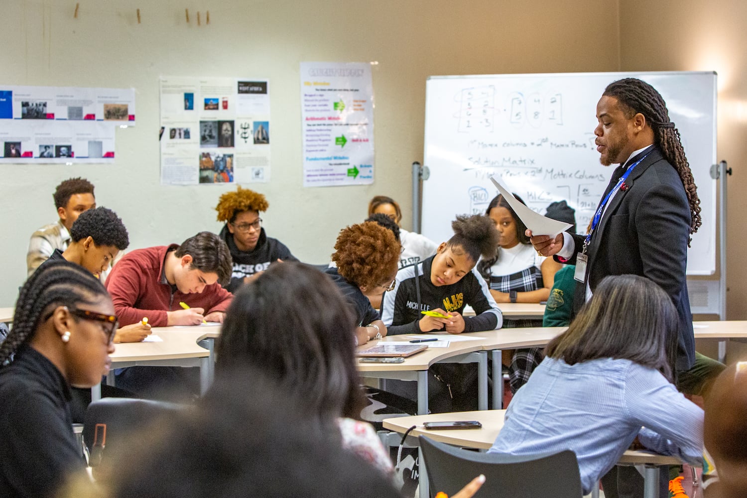 AP African American Studies class in Atlanta Public Schools 