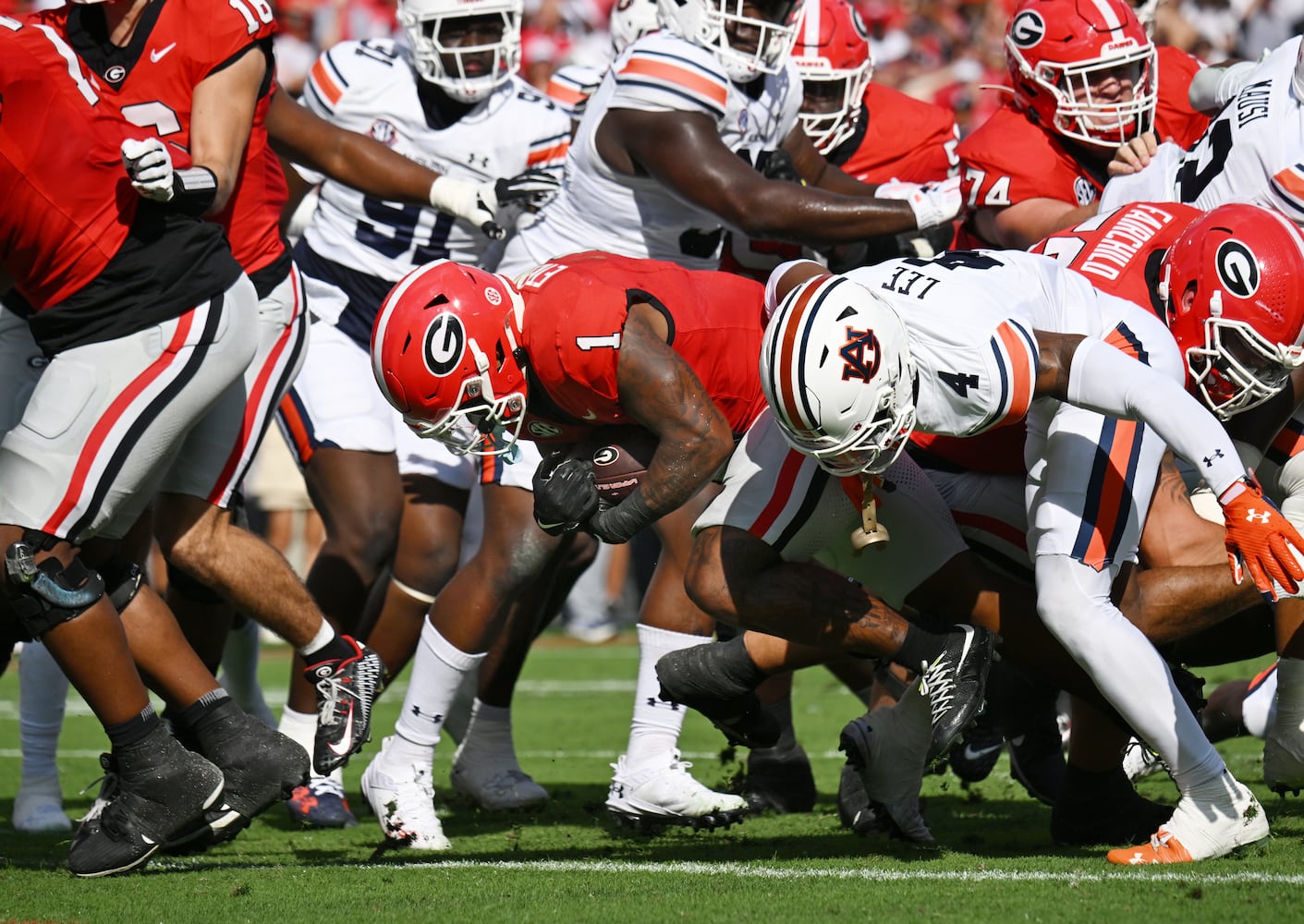 Georgia vs. Auburn