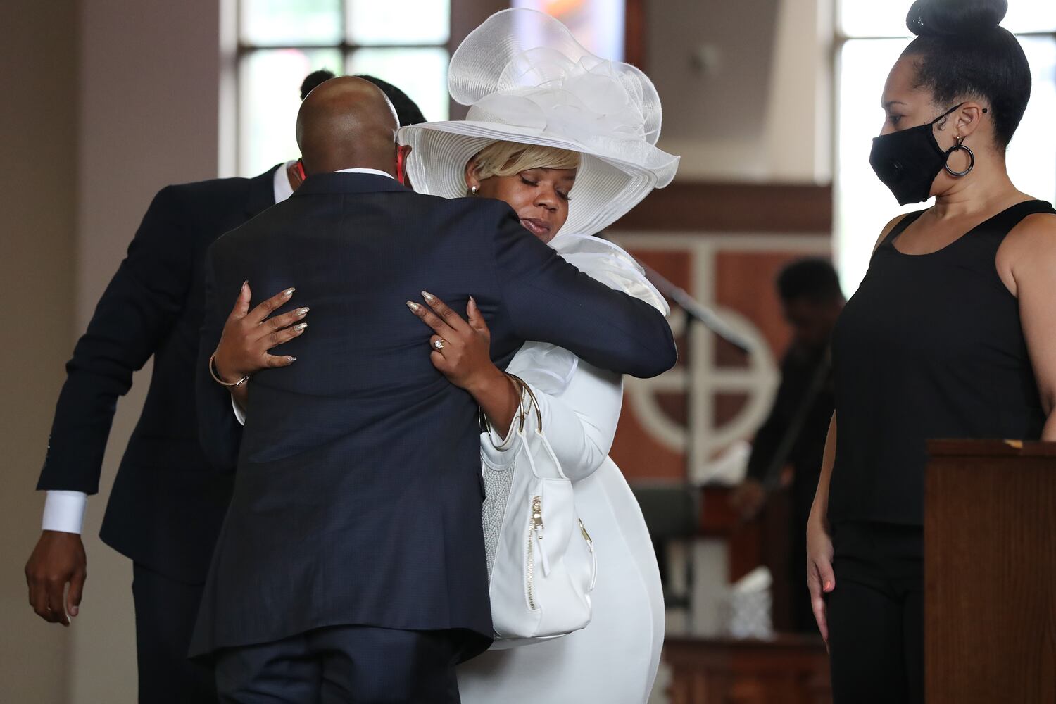 Photos: Service for Rayshard Brooks at Ebenezer