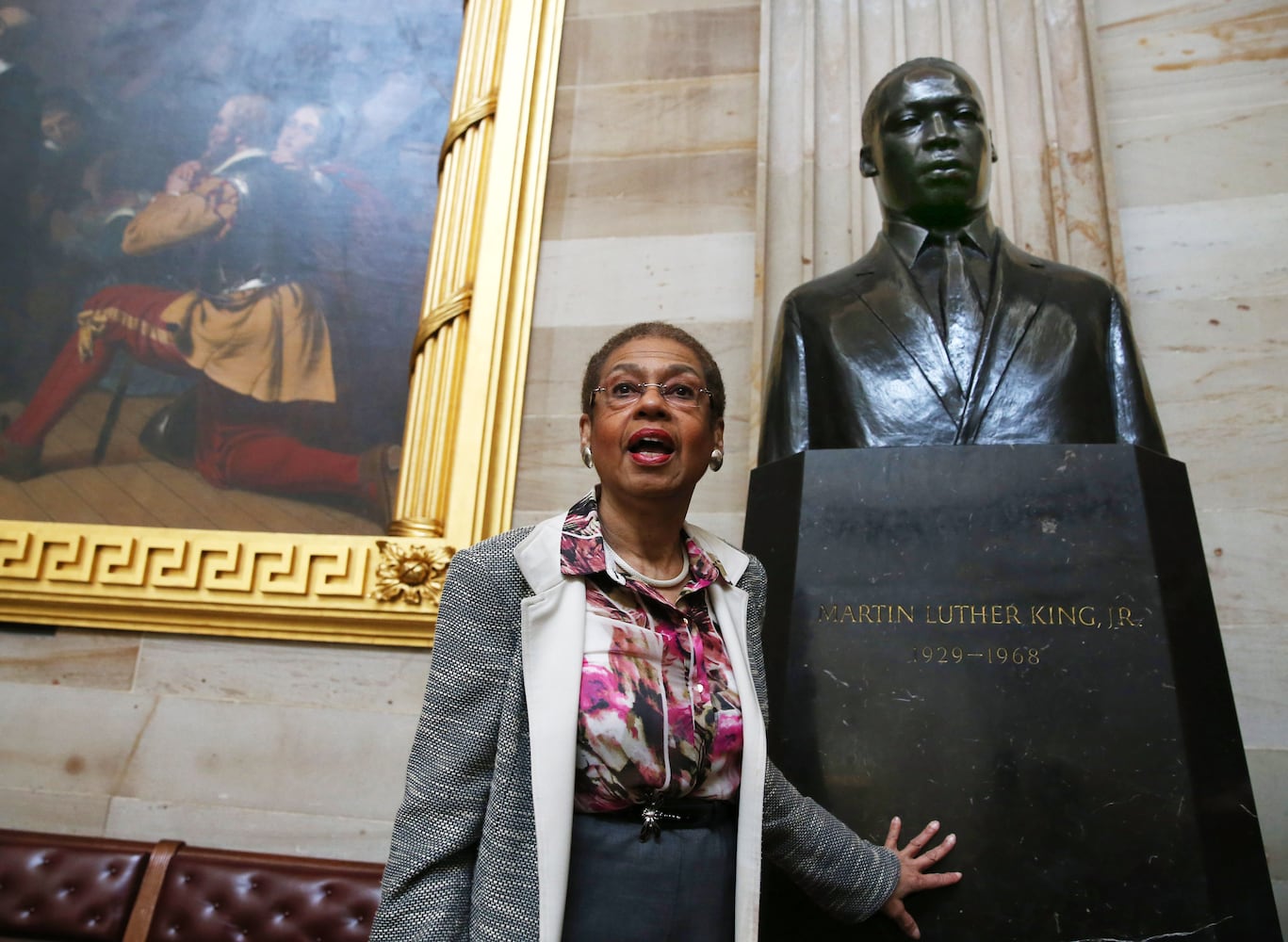 MLK statues: Capitol Rotunda, Washington, D.C.