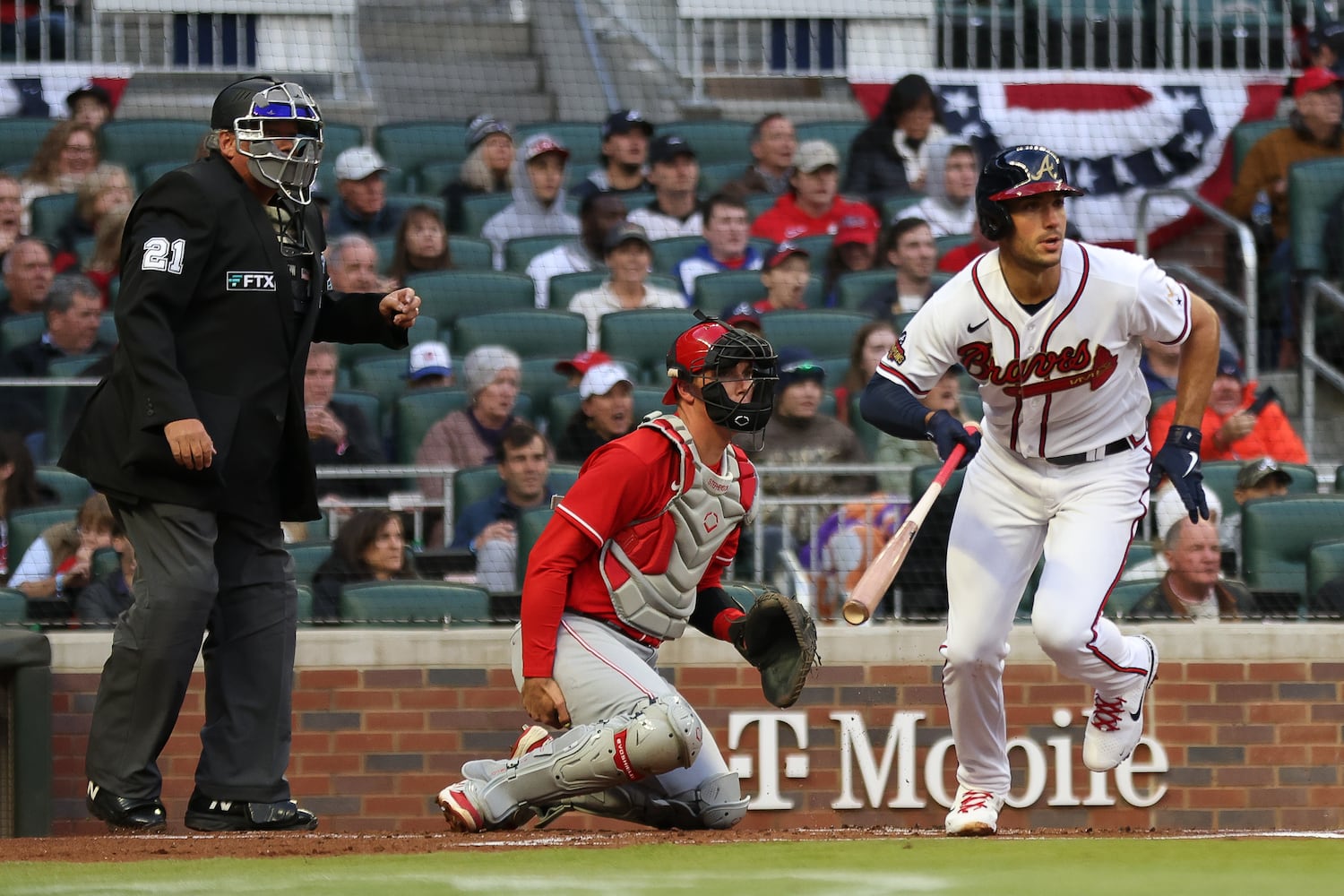 Atlanta Braves and Reds