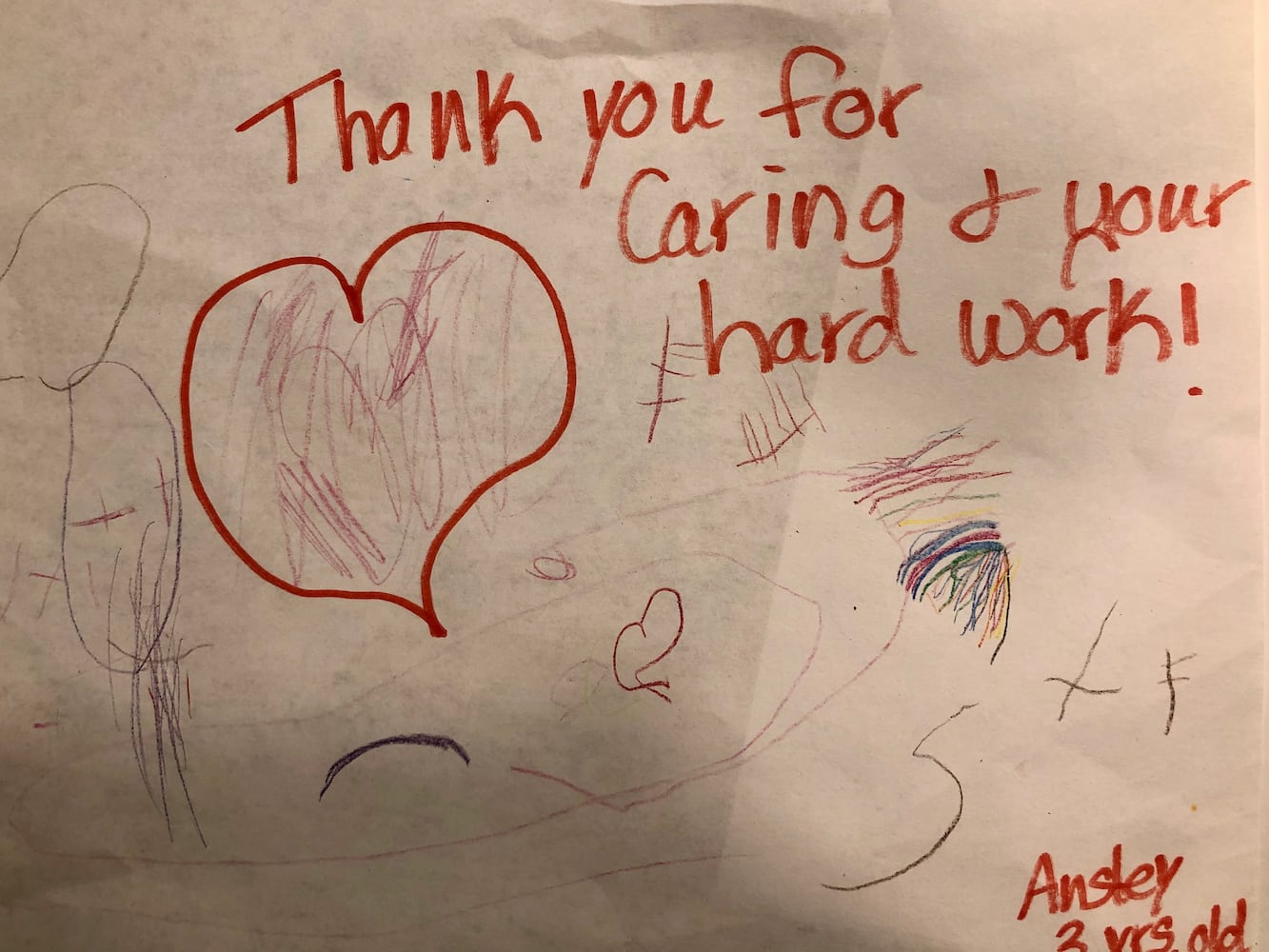 Art from the Heart: Kids thank front-line health care workers